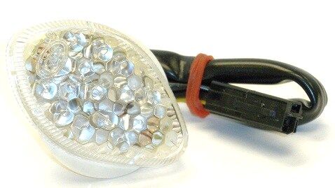 MARKER LIGHT E-MARK LED IN-FAIRING CLEAR LENS