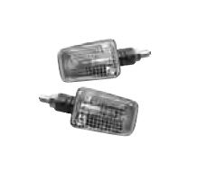 MARKER LIGHT E-MARK MINI-STALK BLACK BODY CLEAR LENS