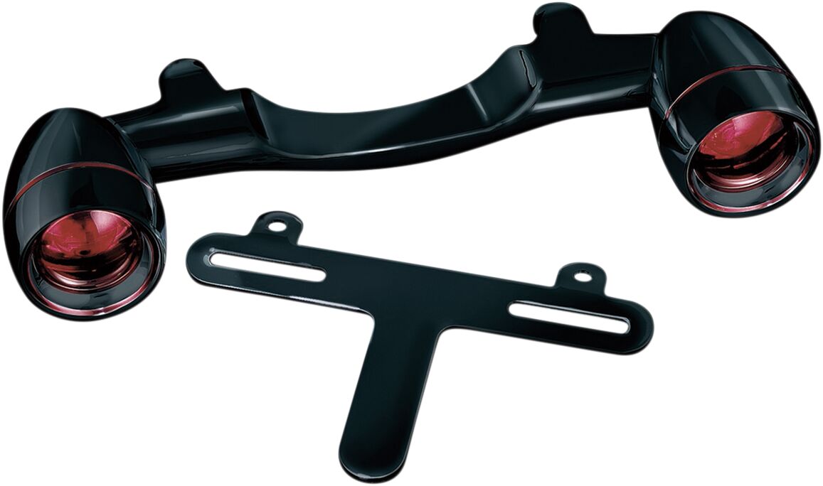 REAR TURN SIGNAL BAR BULLET LIGHT BLACK
