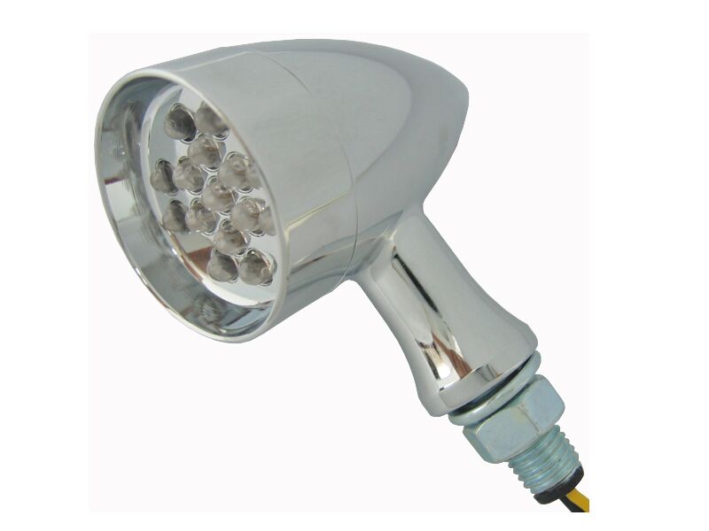 MARKER LIGHT ECE LED CHROME CLEAR