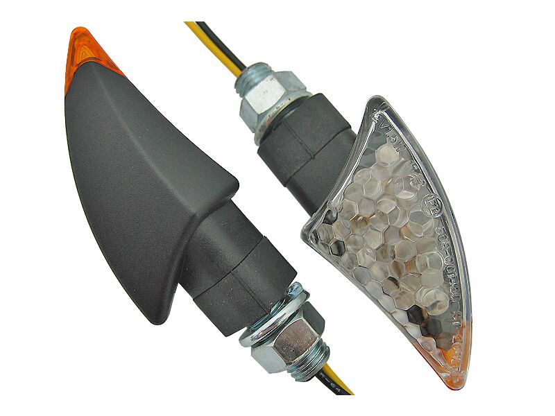 MARKER LIGHT ECE LED BLACK CLEAR