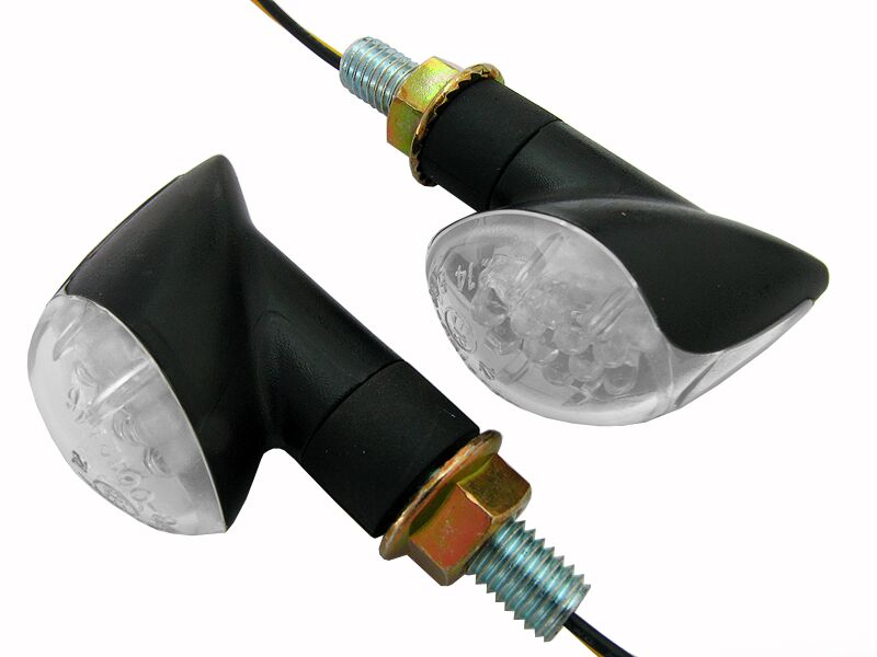 MARKER LIGHT ECE LED BLACK CLEAR