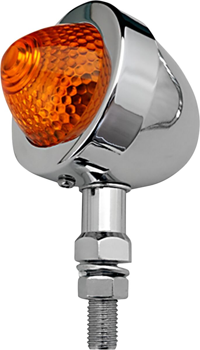 MARKER LIGHT ECE CHROME AMBER