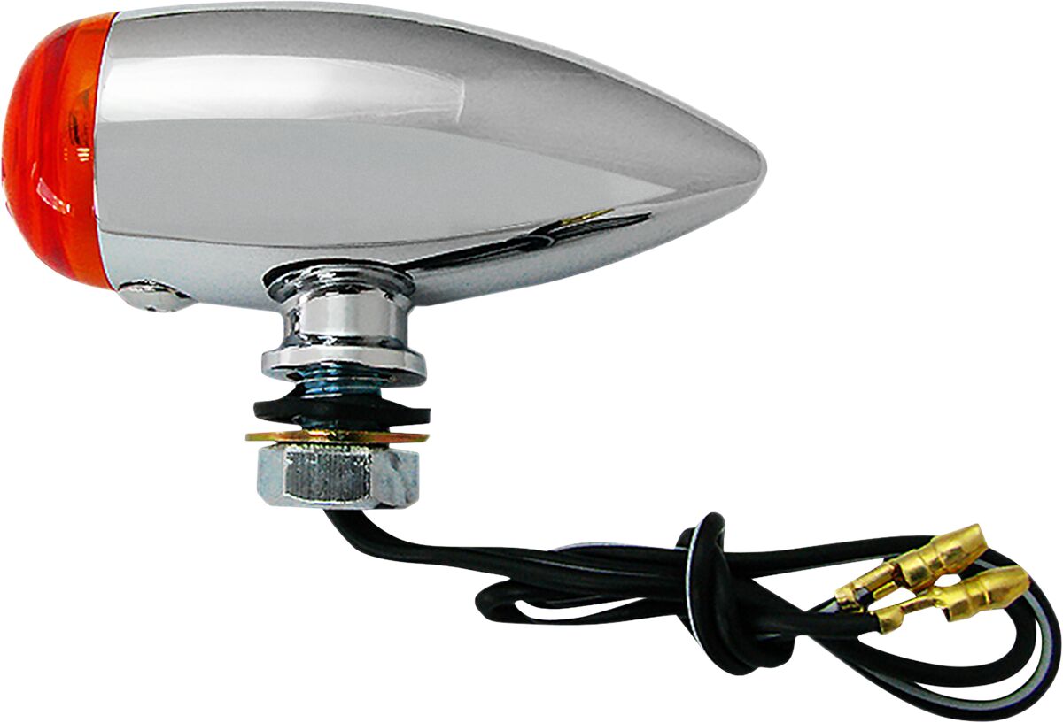 MARKER LIGHT ECE CHROME AMBER