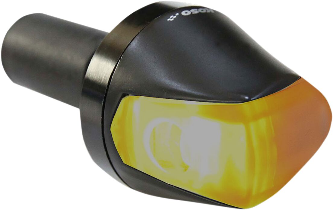 TURN SIGNAL LED KNIGHT BAR END BLACK SMOKE
