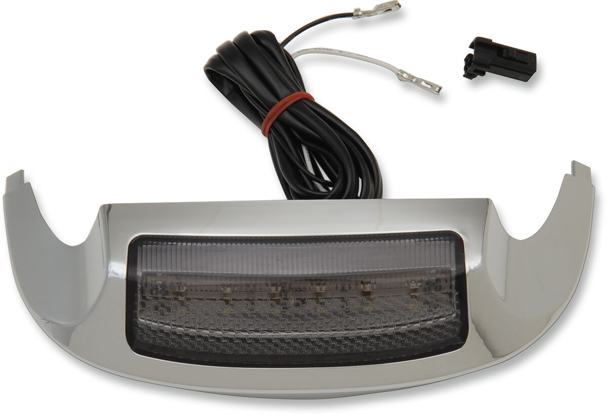 LED FRONT FENDER TIP LIGHT CHROME/SMOKE/WHITE