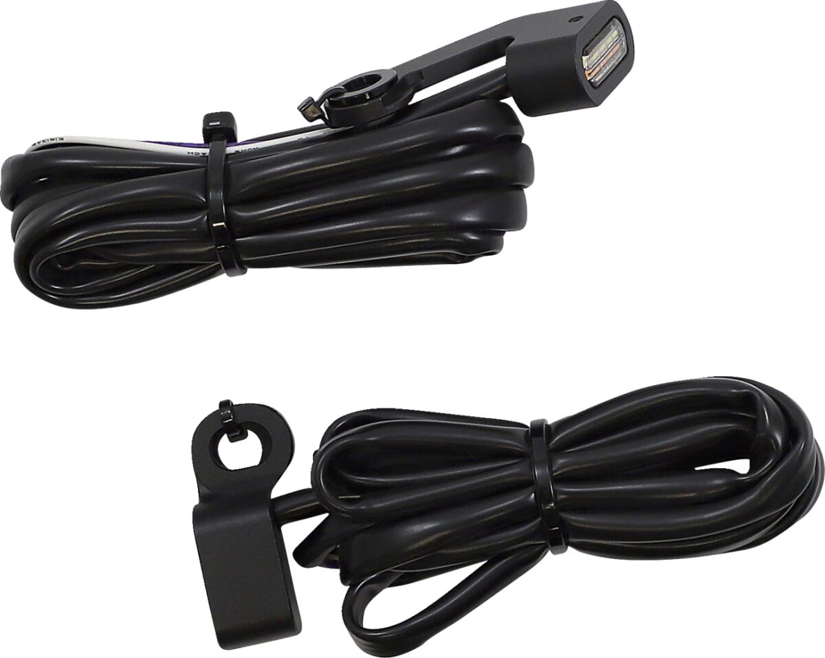 LIGHTS MKR MB WH/AMB FLT