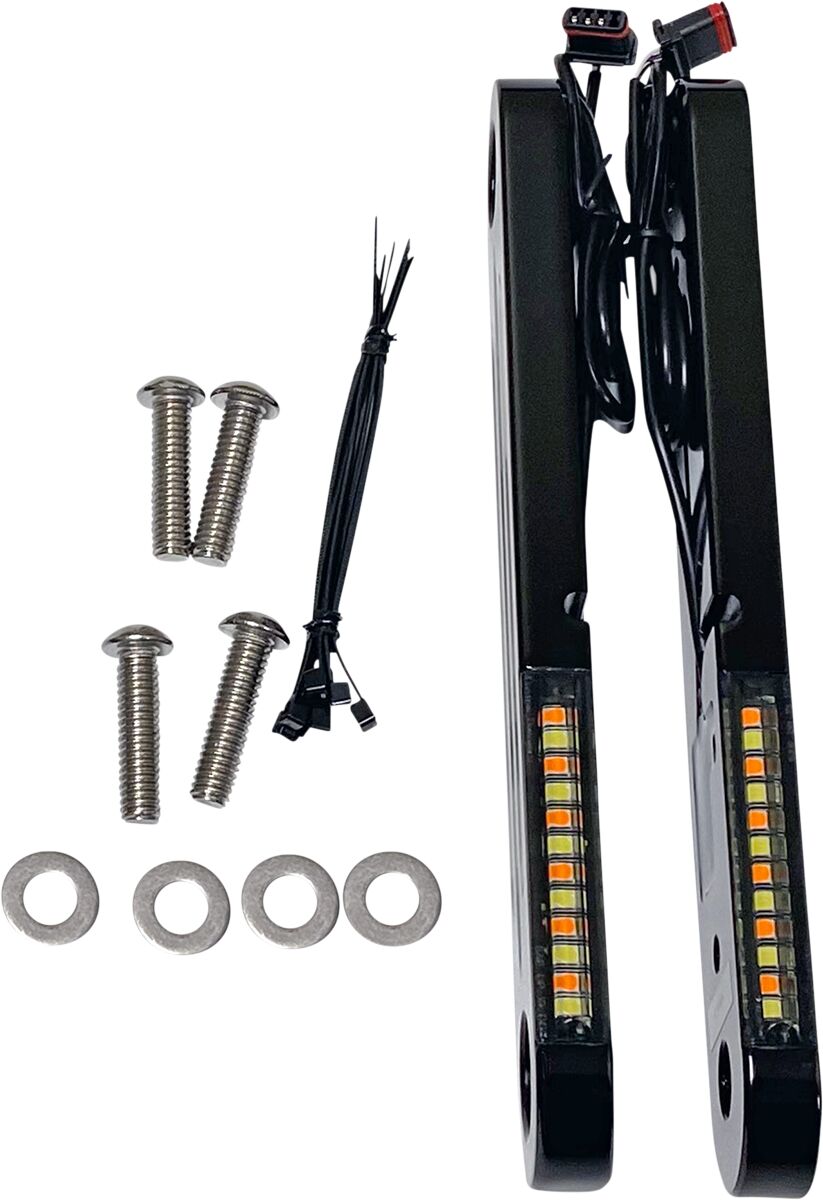 LIGHT DYN STRIP FLHT BLK
