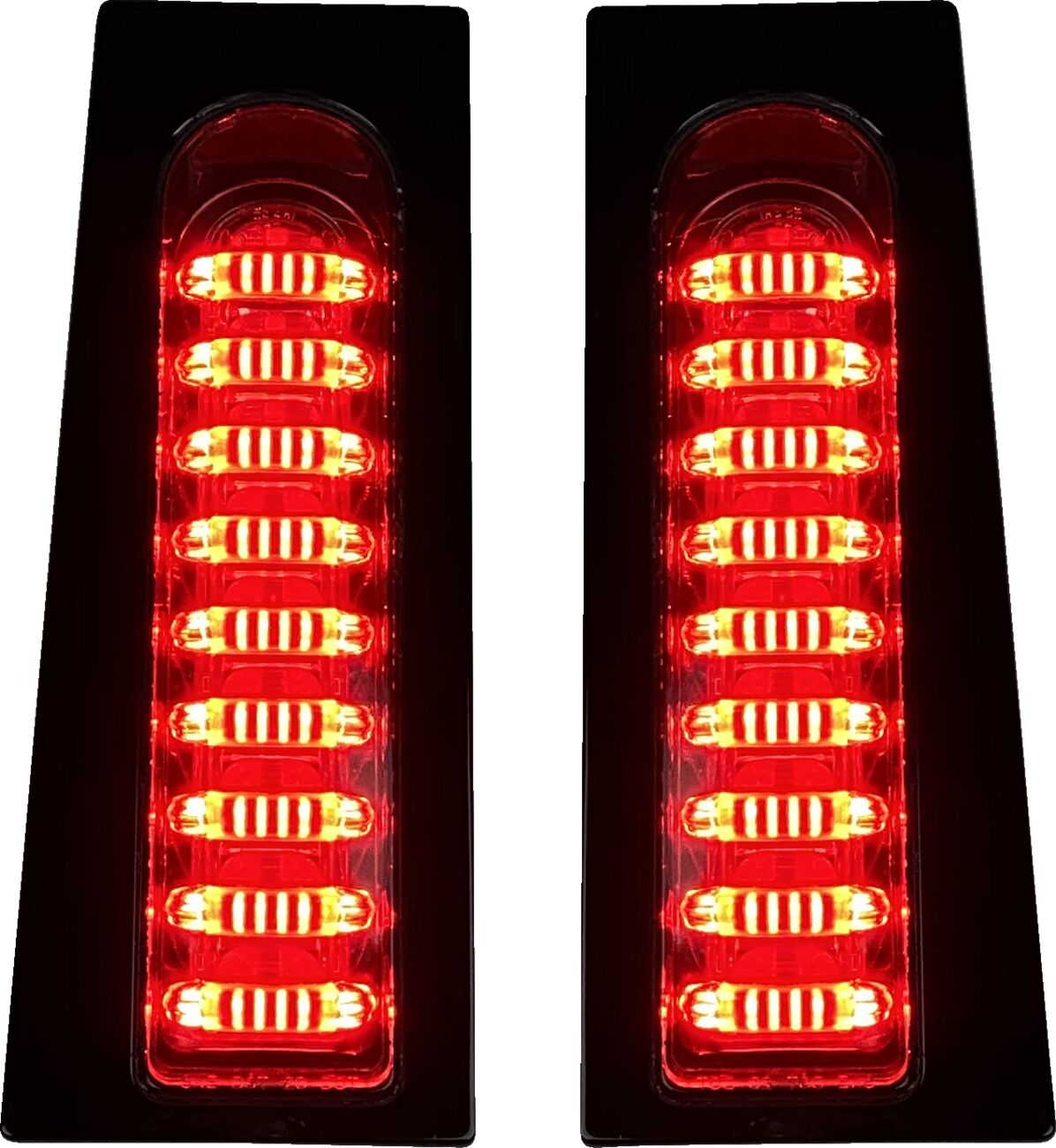LIGHT PROBEAM FILLERZ DUAL COLOR GLOSS BLK W/ SMOKED LENS