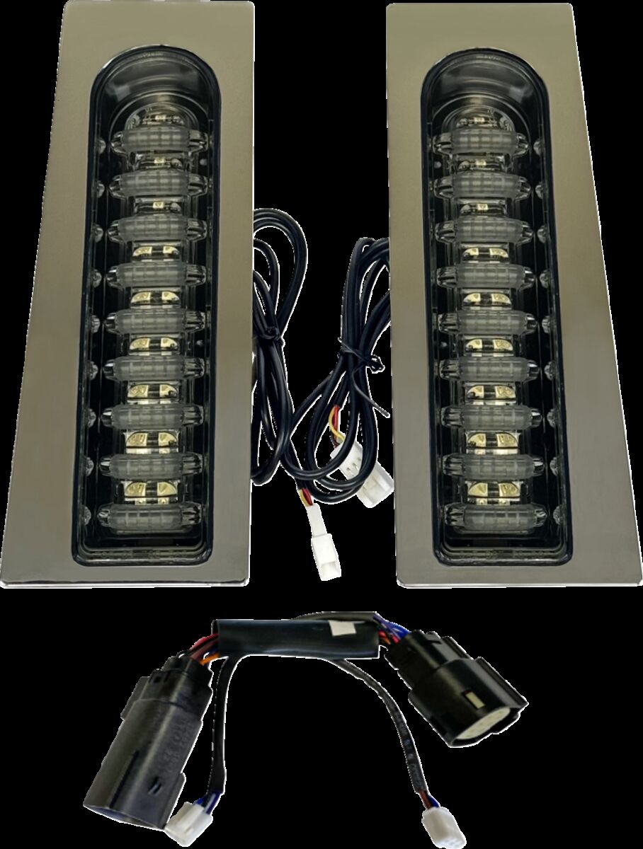 LIGHT PROBEAM FILLERZ DUAL COLOR CHROME W/ SMOKED LENS