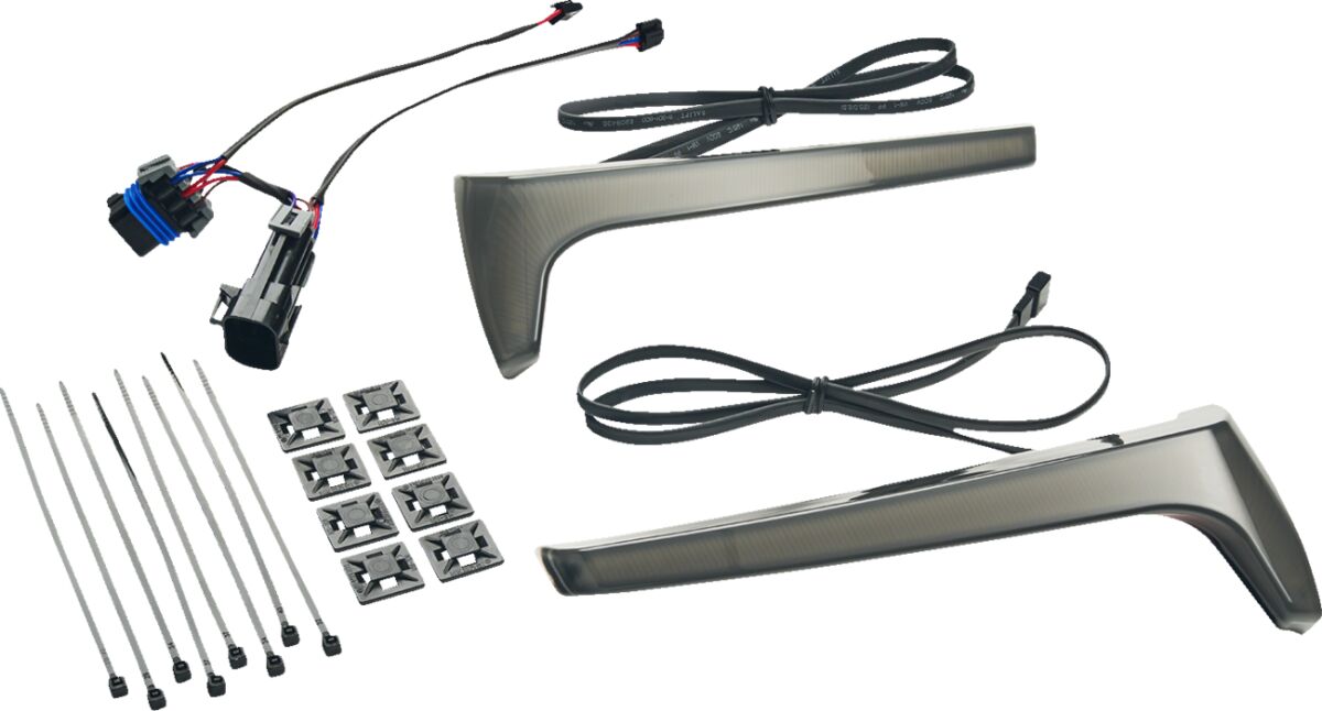 LIGHT SADDLEBAG SMOKE LENS INDIAN