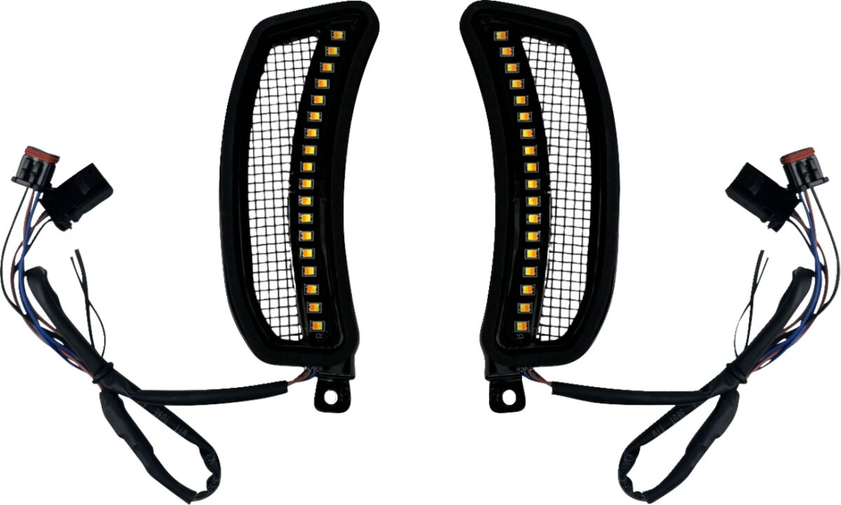 LIGHTS FAIRING VENT AMBER/WHITE