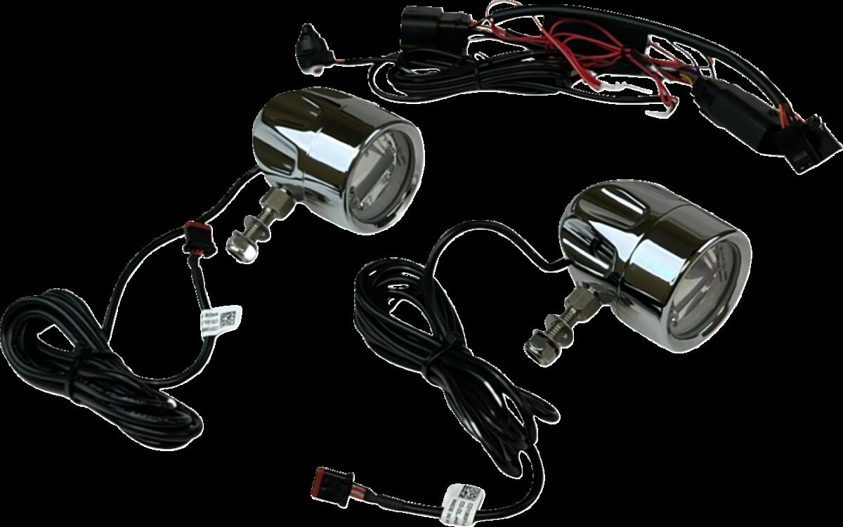LIGHT FOG PROBEAM LED HALO CHROME
