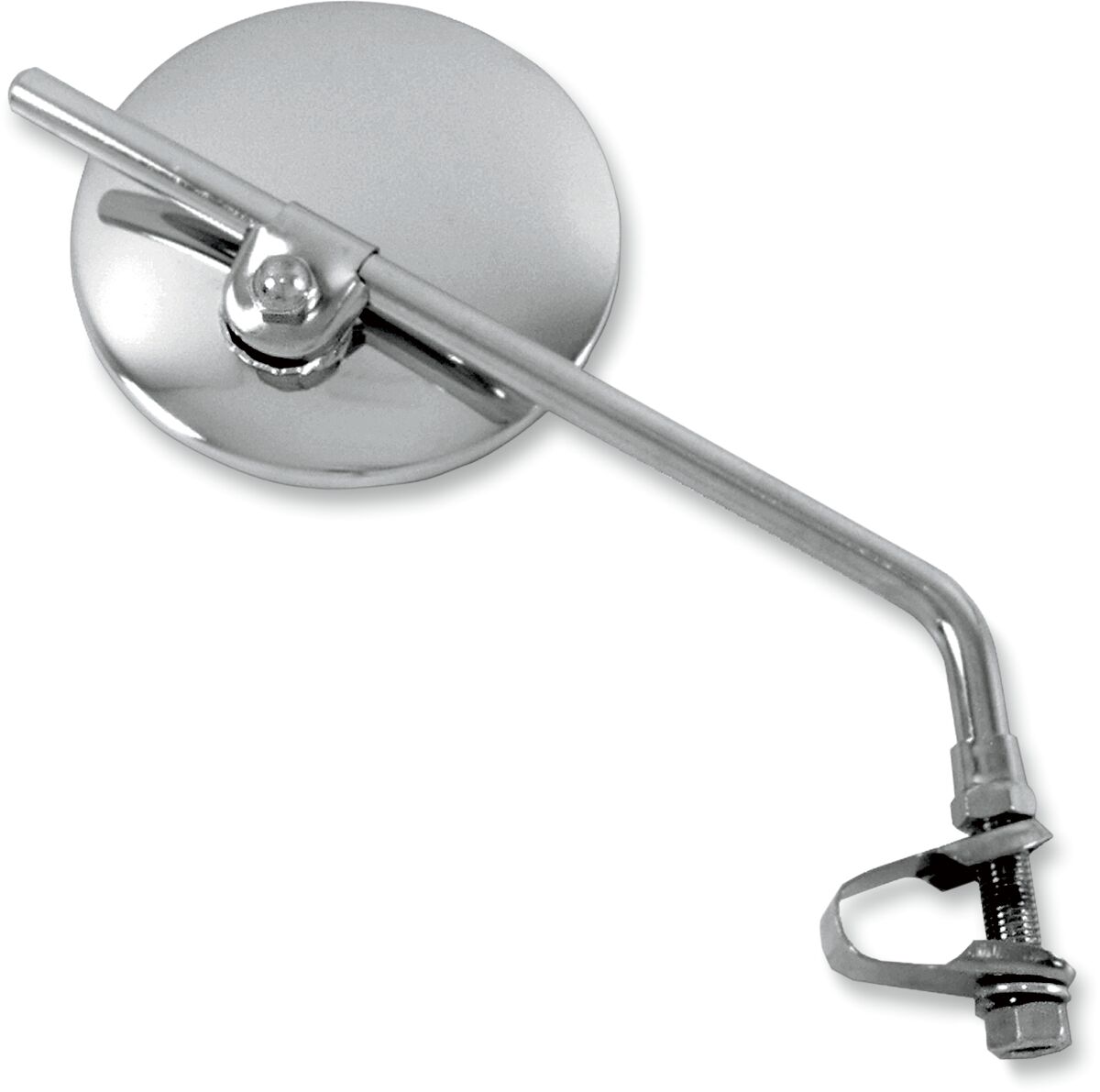 MIRROR ROUND CLAMP-ON