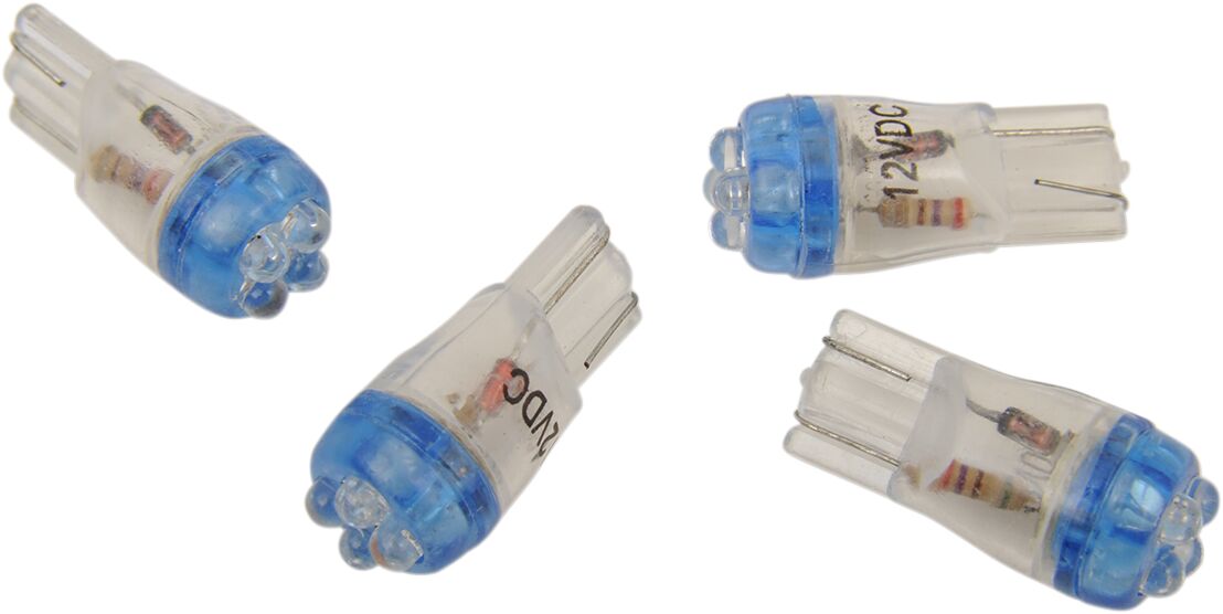 Mini kiilsokliga LED-pirn, sinine, 12V
