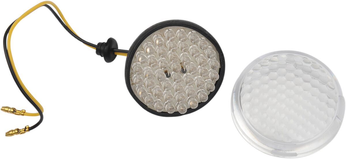 LED suunatule ümberehitus, Deuce-tüüpi, oranž, ühefunktsiooniline, tagumine, läbipaistev kärgklaas