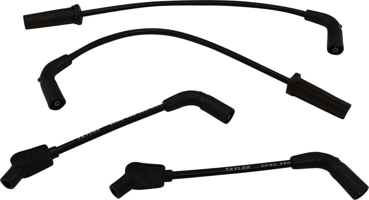 Süüteküünla juhtmed 8 mm, 18+ ST, must
