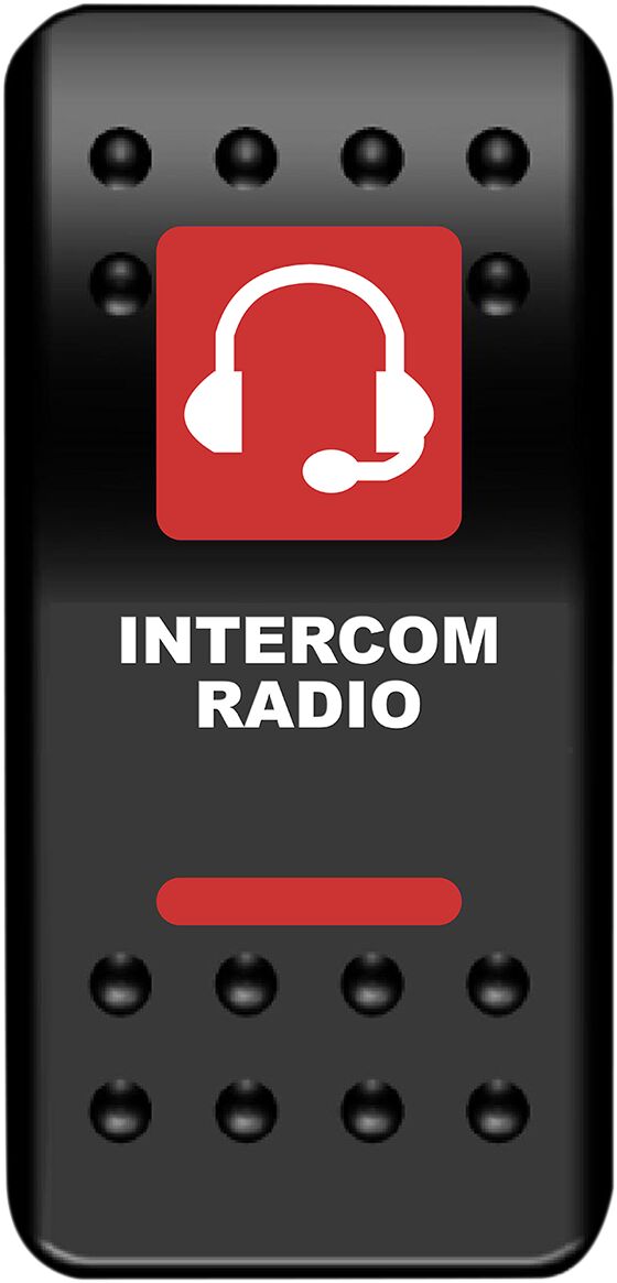 Klahvlüliti, interkom, punane