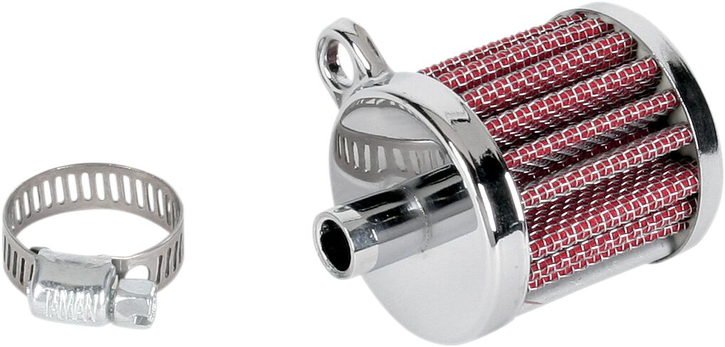 Mini karteri õhutusfilter 1.5", kroom