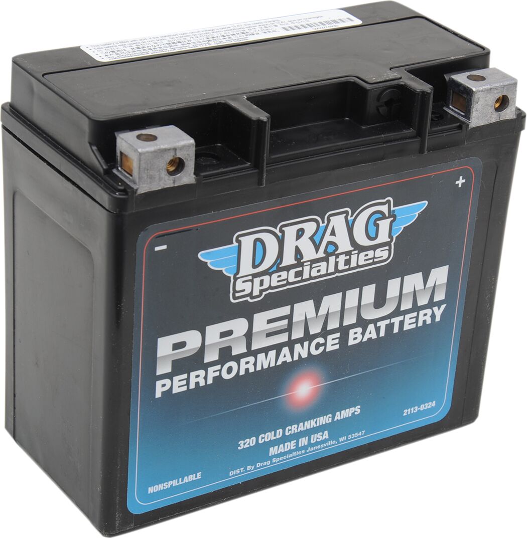 Aku Premium (GYZ) 12V, pliihappe-asendus, 175 mm x 87 mm x 155 mm, must