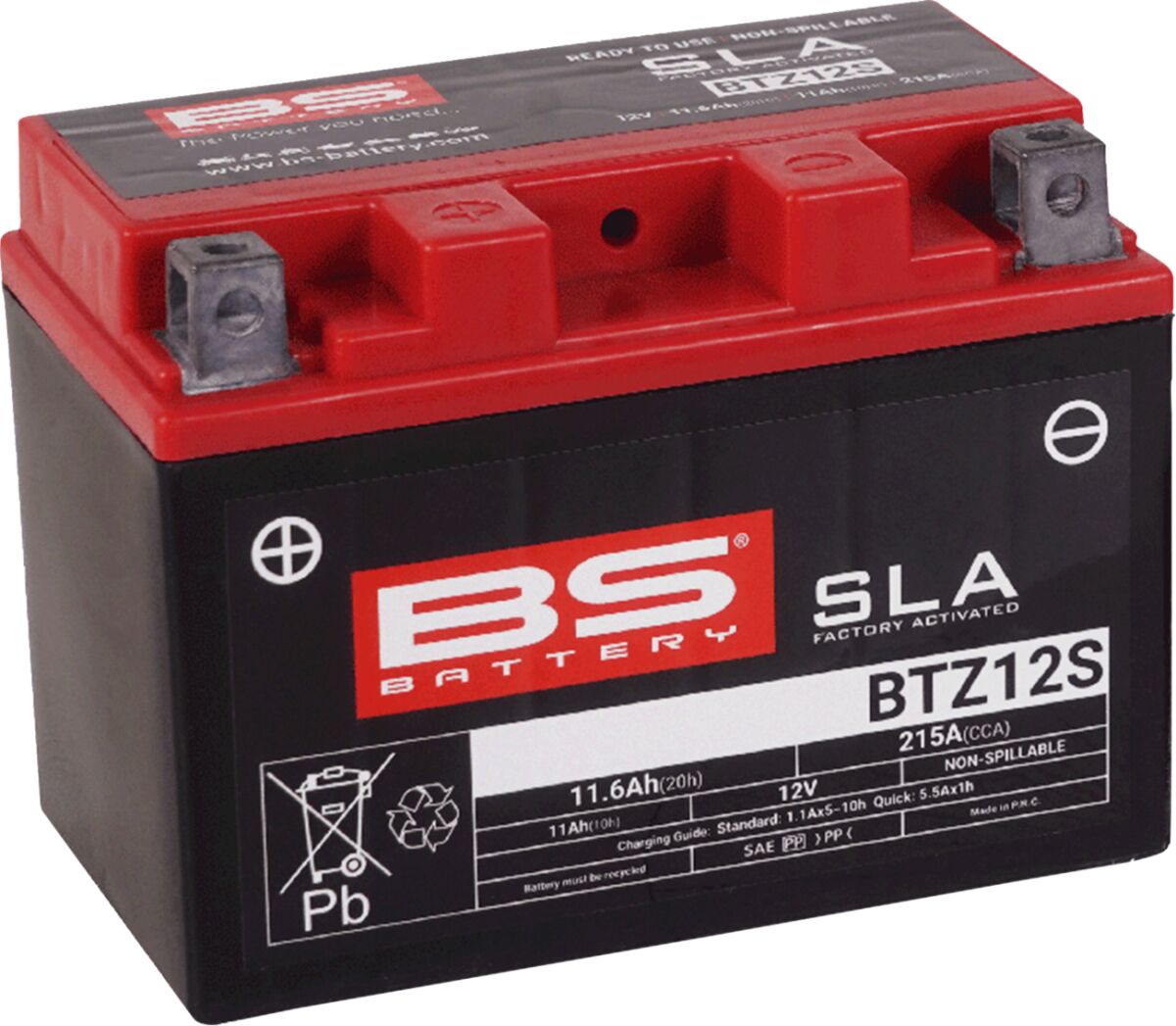 Aku BTZ12S SLA 12V 215 A