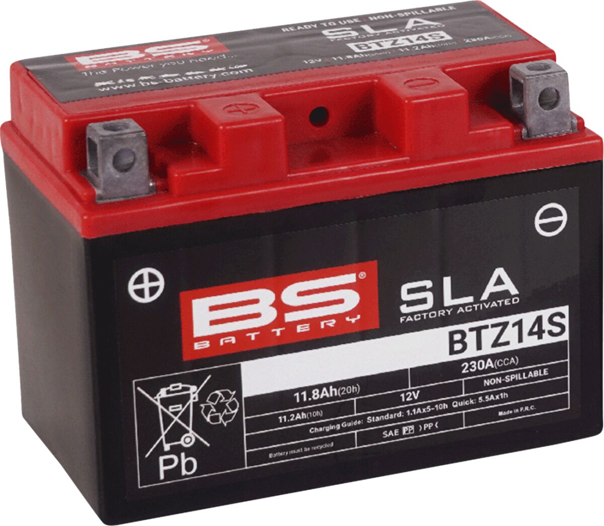 Aku BTZ14S SLA 12V 230 A