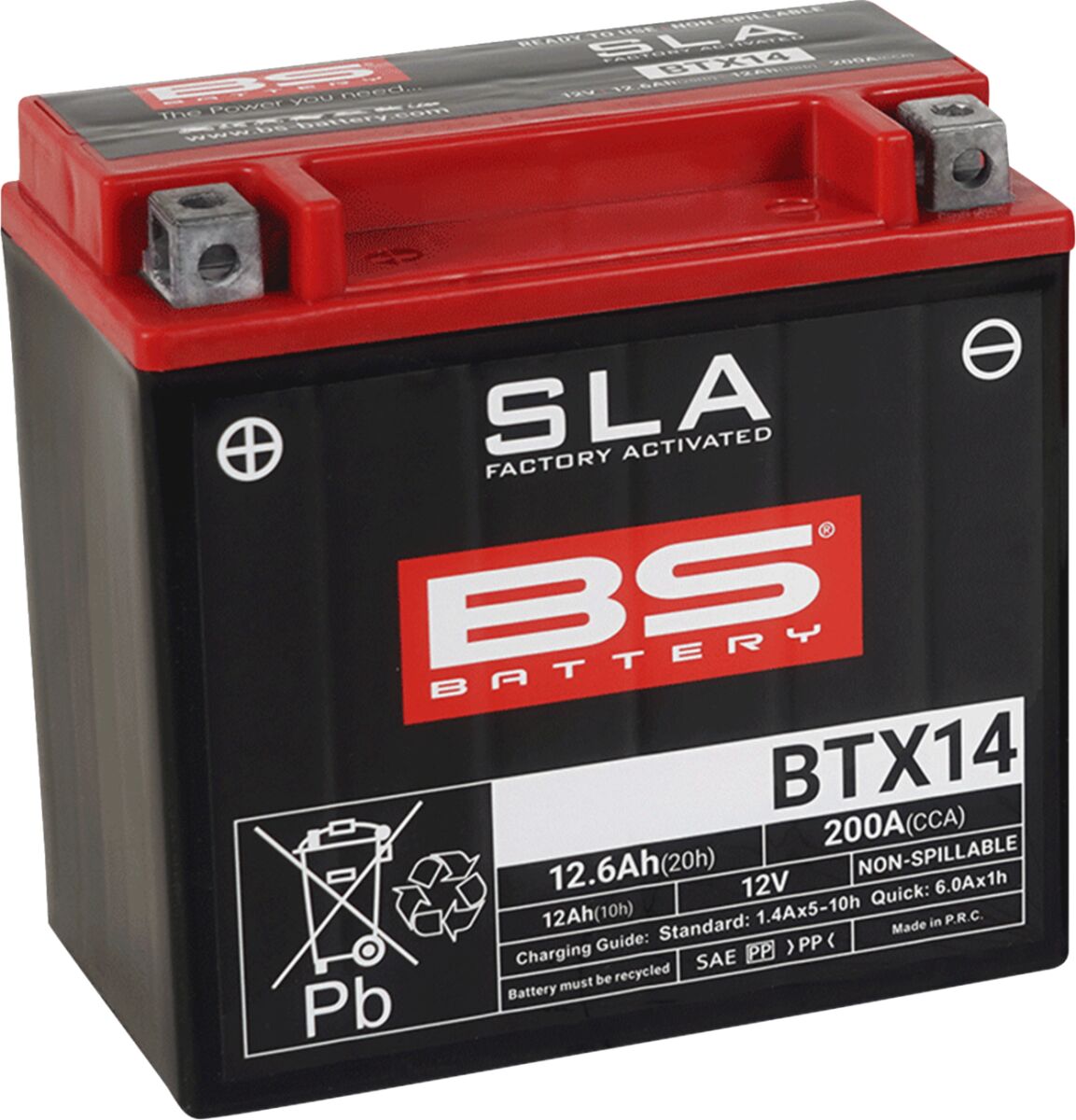 Aku BTX14 SLA 12V 200 A