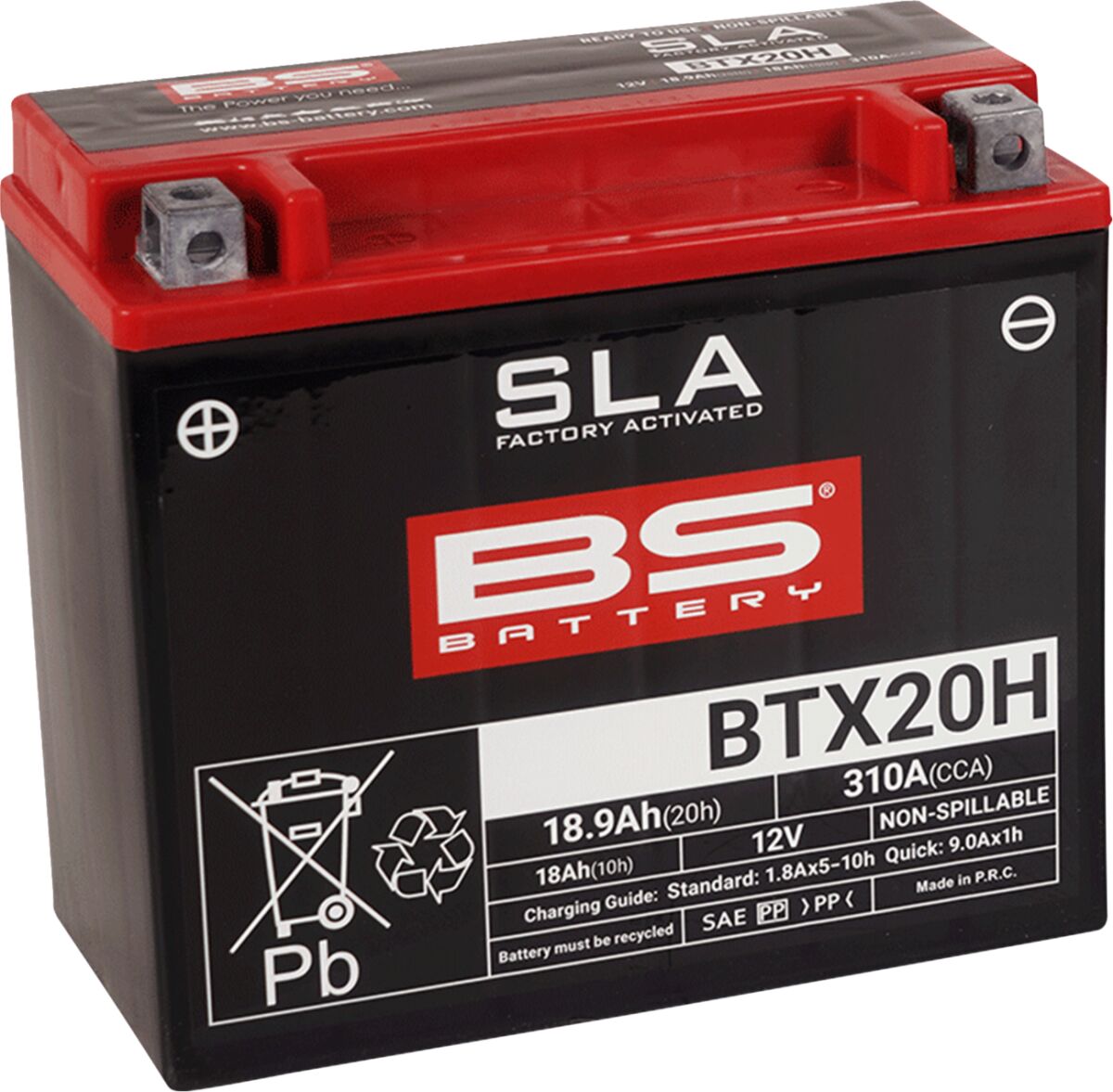 Aku BTX20 SLA 12V 270 A