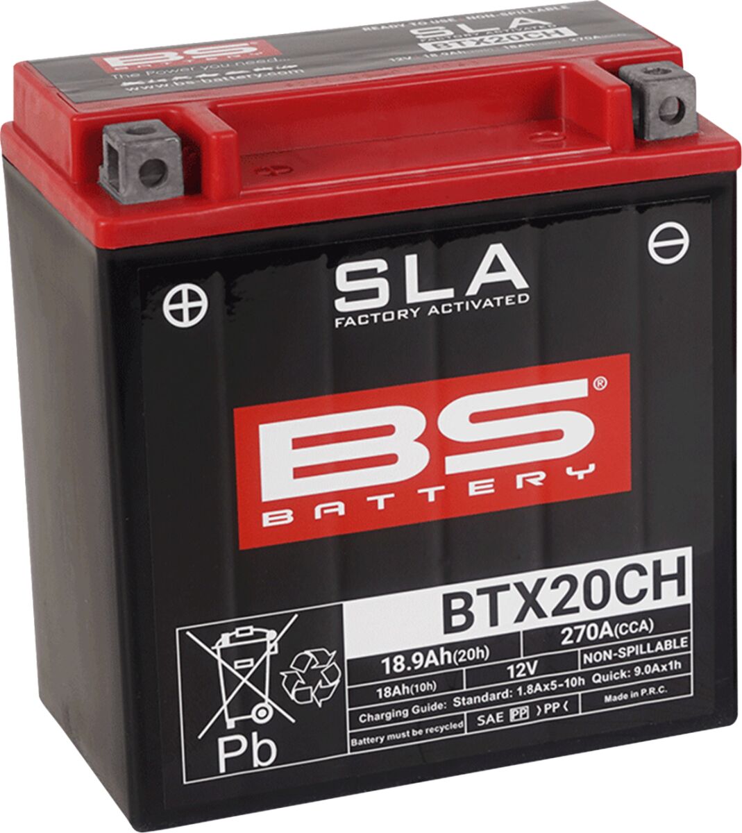 Aku BTX20CH SLA 12V 270 A