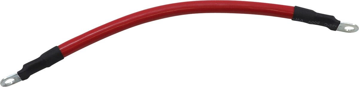 Akukaabel, punane, 8" MSE