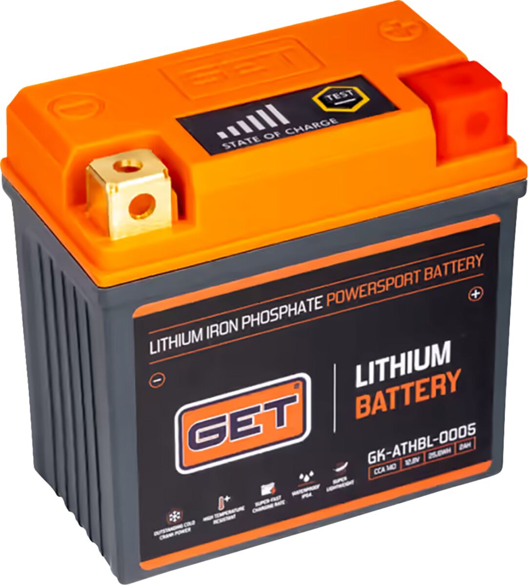 Aku GET, liitium-raud, 5