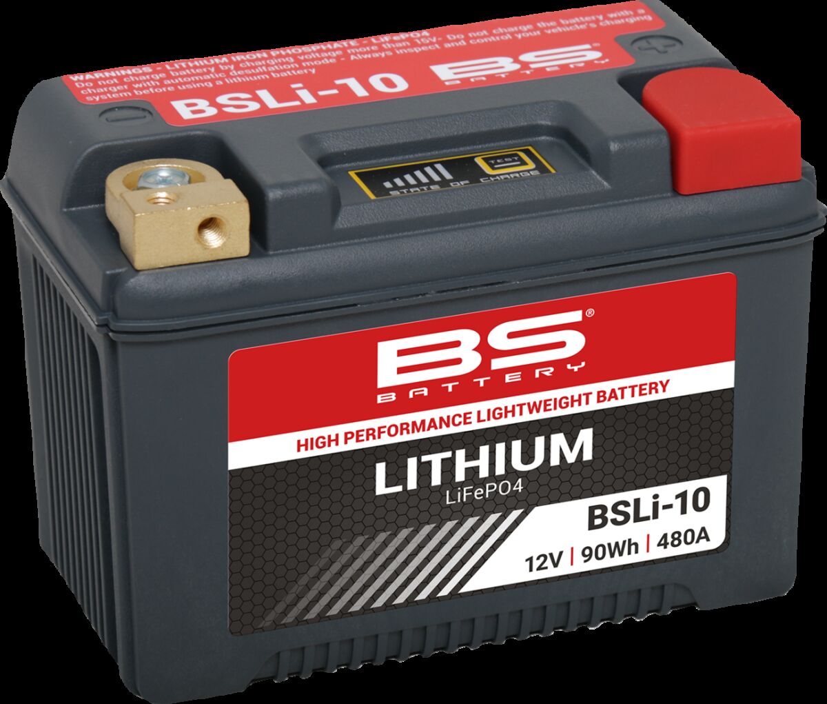 Aku, liitium, BSLI-10