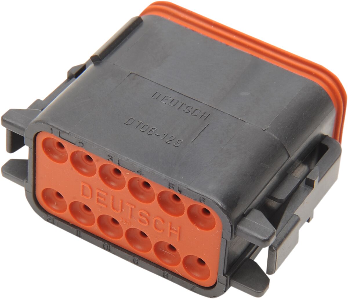 Pistik Deutsch DT-Series 12-SOCKET, must