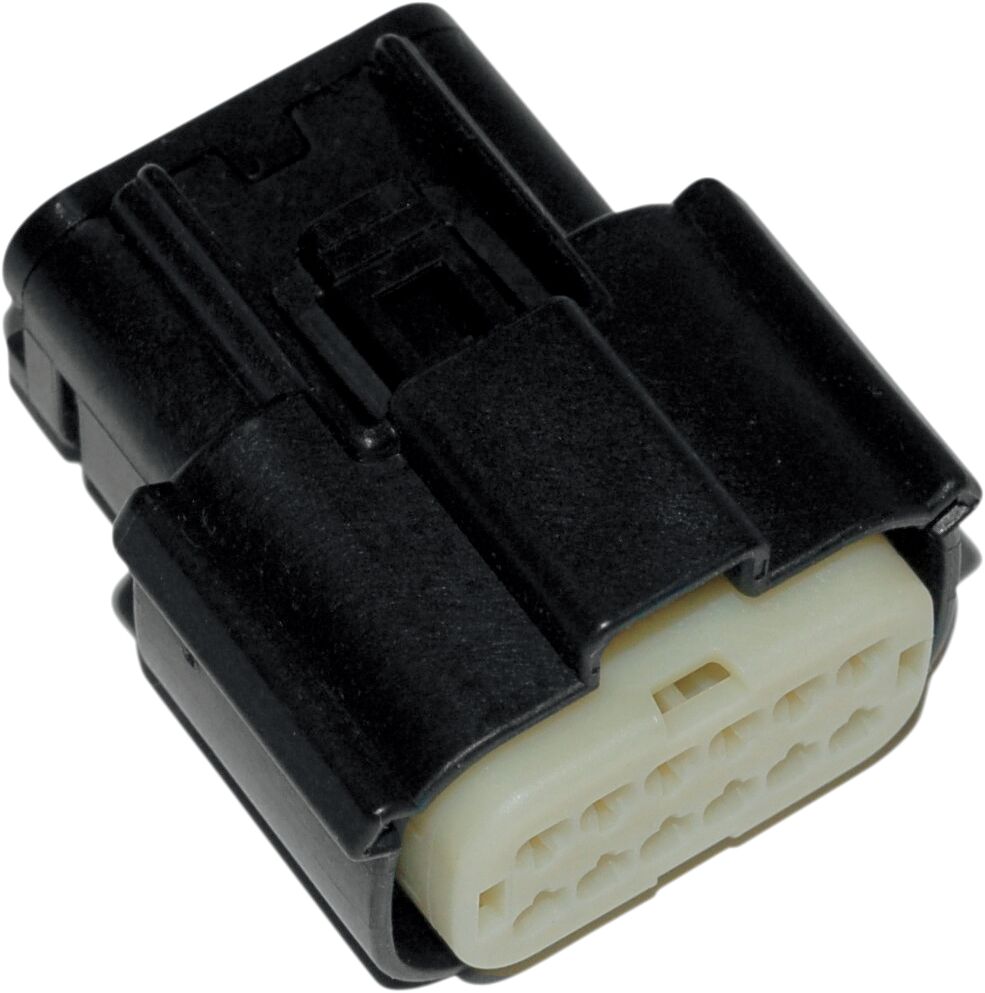 Molex MX-150 emane pistik 12-POSITION, must