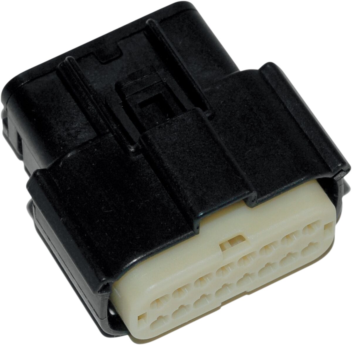 Molex MX-150 emane pistik 16-POSITION, must