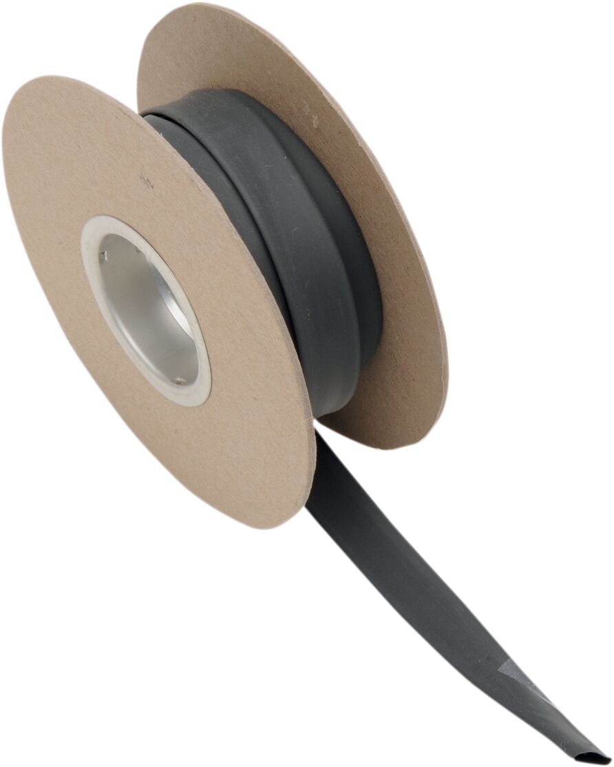 Termokahanev voolik ID Ø 1/2" 25' rull (12,7 MM/7,62 m), must