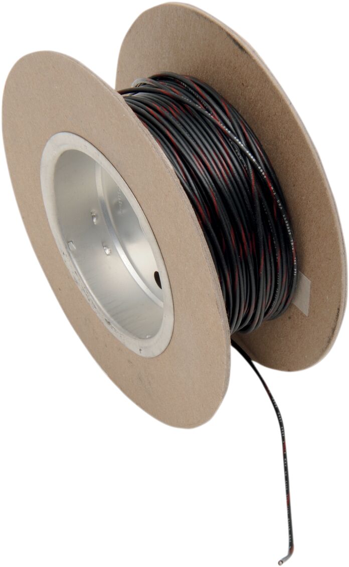 OEM-värvi juhe 18 GAUGE/100' (1MM'/30M), must/punane
