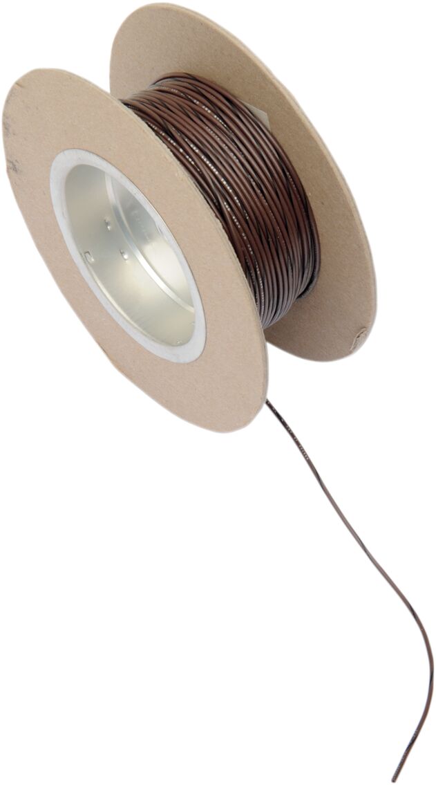 OEM-värvi juhe 18 GAUGE/100' (1MM'/30M), pruun/must