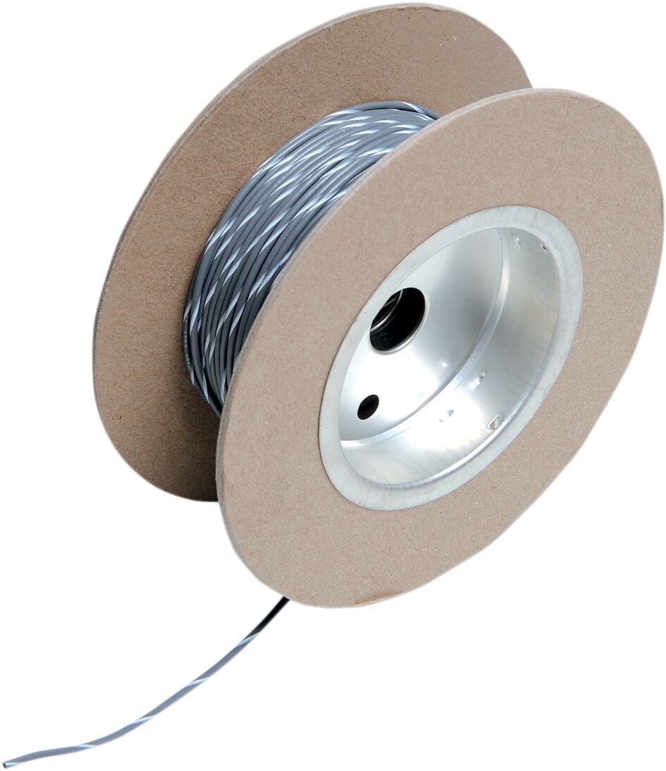 OEM-värvi juhe 18 GAUGE/100' (1MM'/30M), hall/valge
