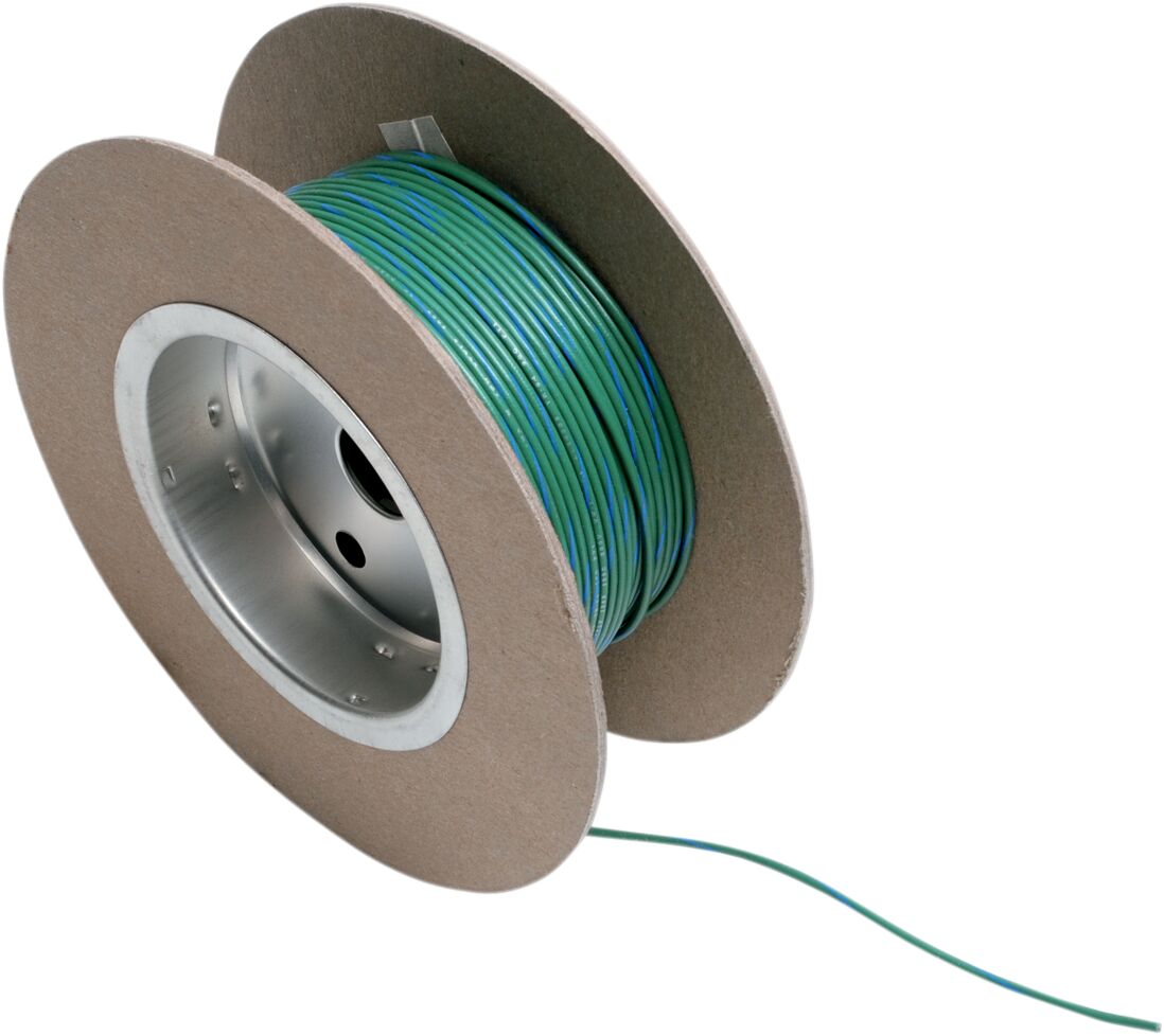 OEM-värvi juhe 18 GAUGE/100' (1MM'/30M), roheline/sinine