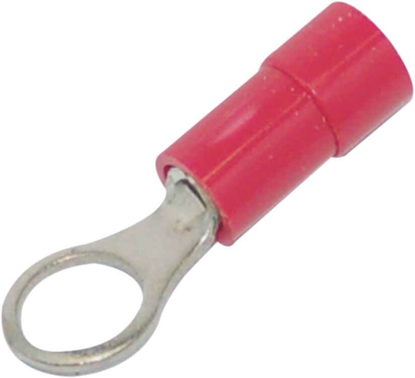 Rõngasklemm Ø #10, 18-22 gauge (0,6-1MM), punane, 25 tk pakis