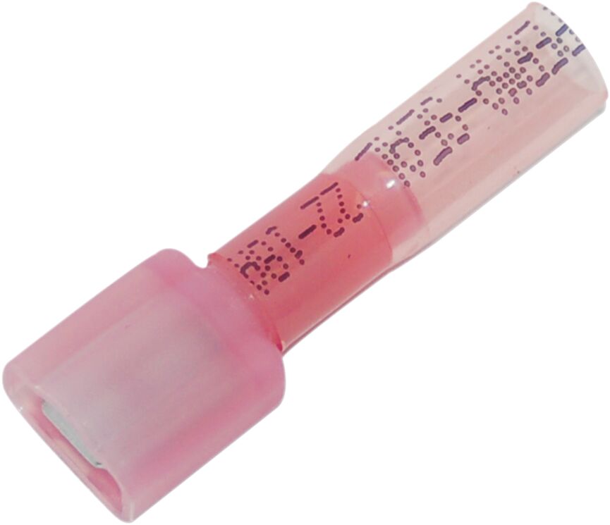 Isane pistik 18-22 gauge (0,6-1MM), termokahaneva kestaga, 25 tk