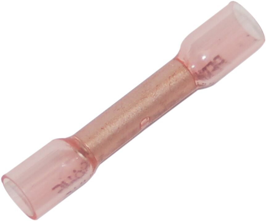 Otsjätku pistik, 18-22 gauge (0,6-1MM), termokahaneva kattega, 25 pakk