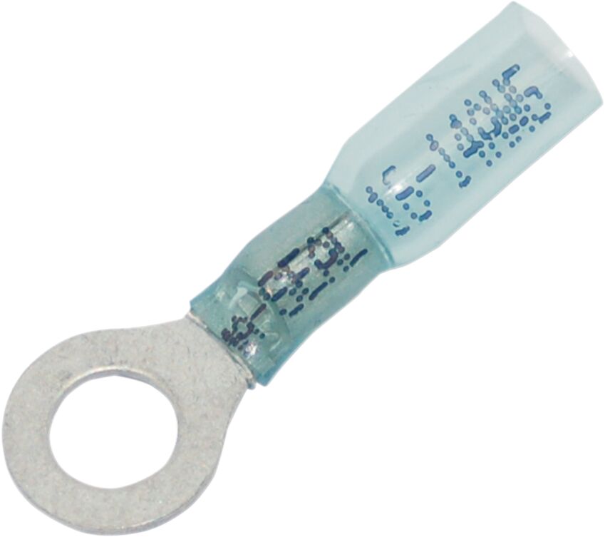 Rõngasklemm Ø 0.25", 14-16 gauge, (1,3-1,6MM), kuumkahaneva muhviga, 25 tk
