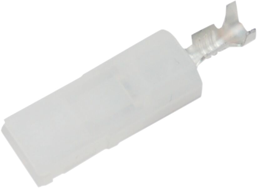 AMP emane klemm 0.187", valge, 20 tk