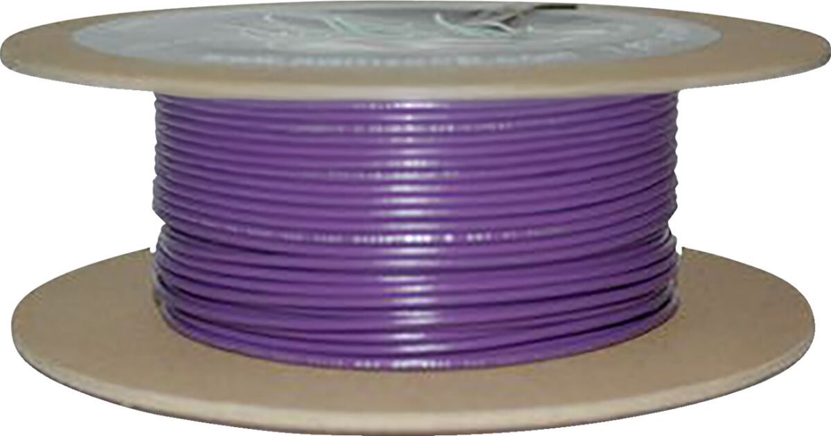 Juhe 20-gauge, primaarne, 100', violetne