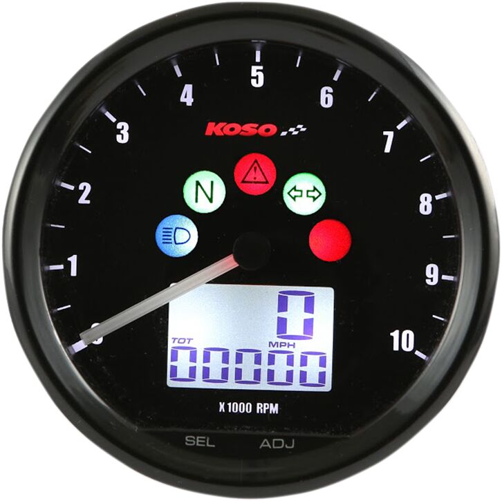 MULTIMETER TNT-02 D64 CUSTOM STYLE 0-10000RPM