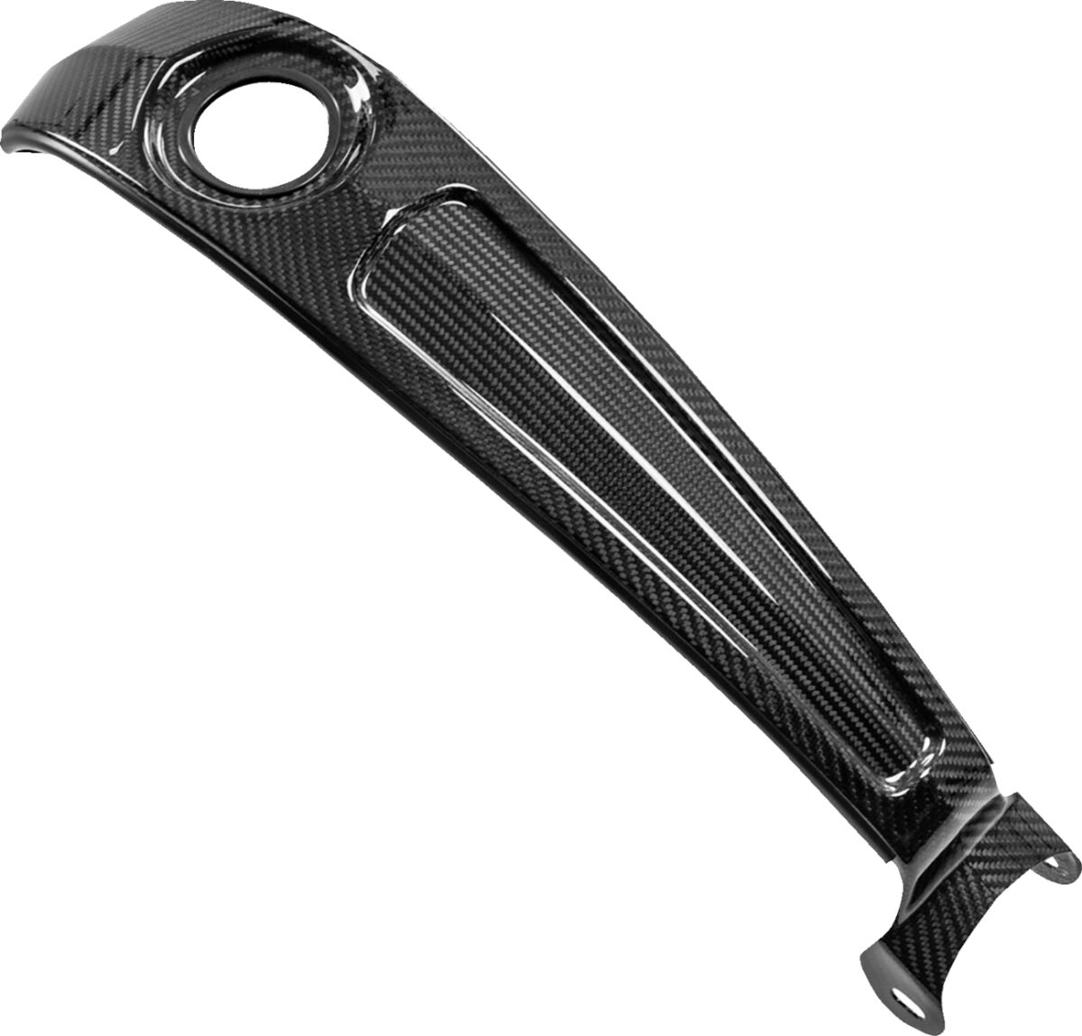 Keskkonsool, süsinikkiud, Softail, läikiv