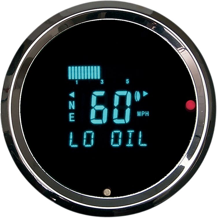 GAUGE SYSTEM 3011 ALUMINUM 3 3/8" CHROME