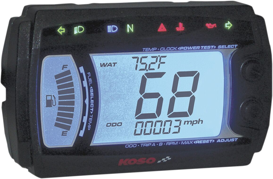 SPEEDOMETER MULTIFUNCTION XR-SR BLACK